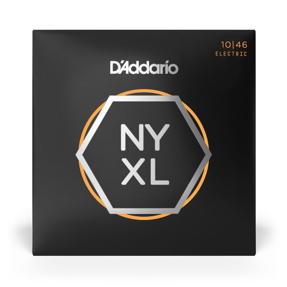 D'ADDARIO NYXL1046 NYXL Nickel Wound Regular Light Electric Guitar Strings (10-46)