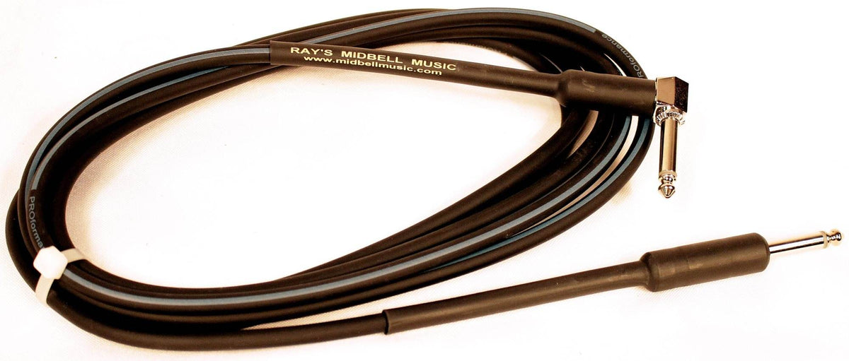 PROformance PRP10R 10' Instrument Cable (Straight-Angled) - Ray's Midbell Music