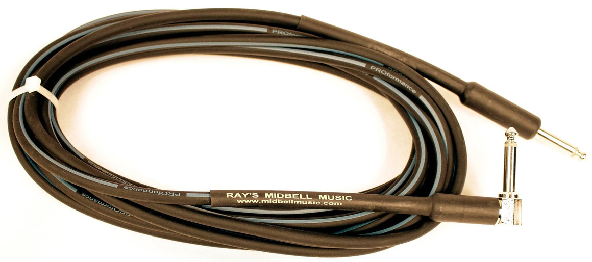PROformance PRP20R 20' Instrument Cable (Straight-Angled)