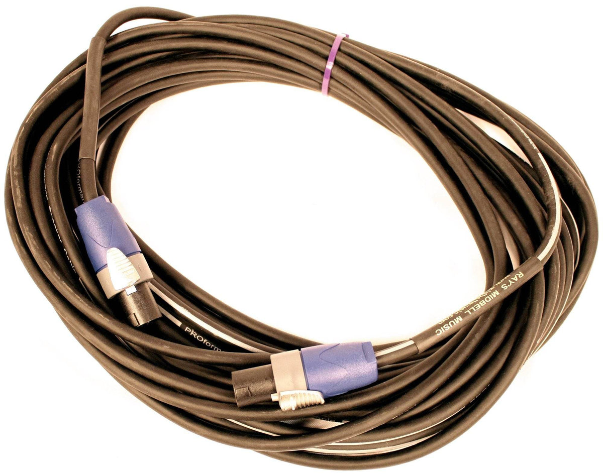 PROformance L1650ONON 50' Speaker Cable w/Speakon Connectors (16 Gauge) - Ray's Midbell Music