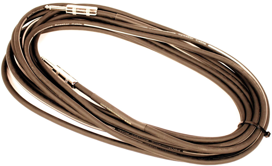 PROformance L1625 25' Speaker Cable (16 Gauge - 1/4" to 1/4")