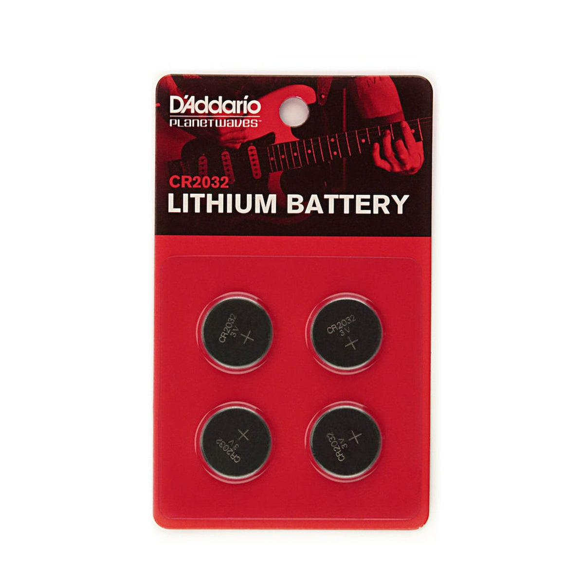 PLANET WAVES CR2032 3V Lithium Battery (4-pack) - Ray's Midbell Music