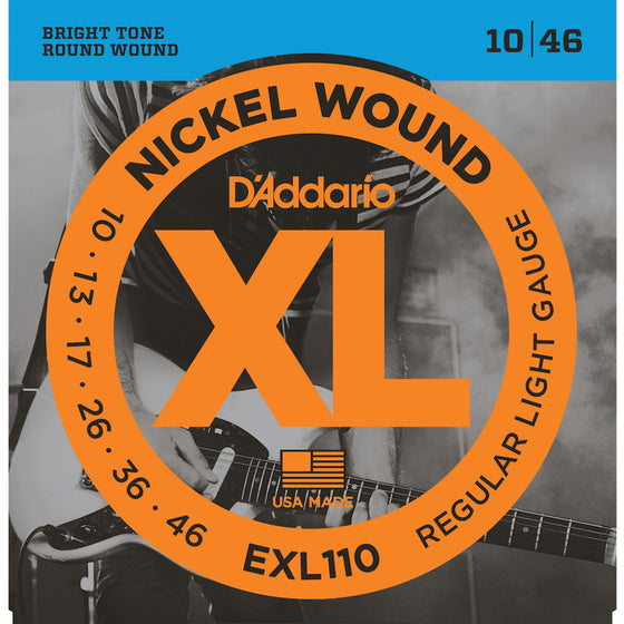 D'ADDARIO EXL110 XL Regular Light Electric Guitar Strings