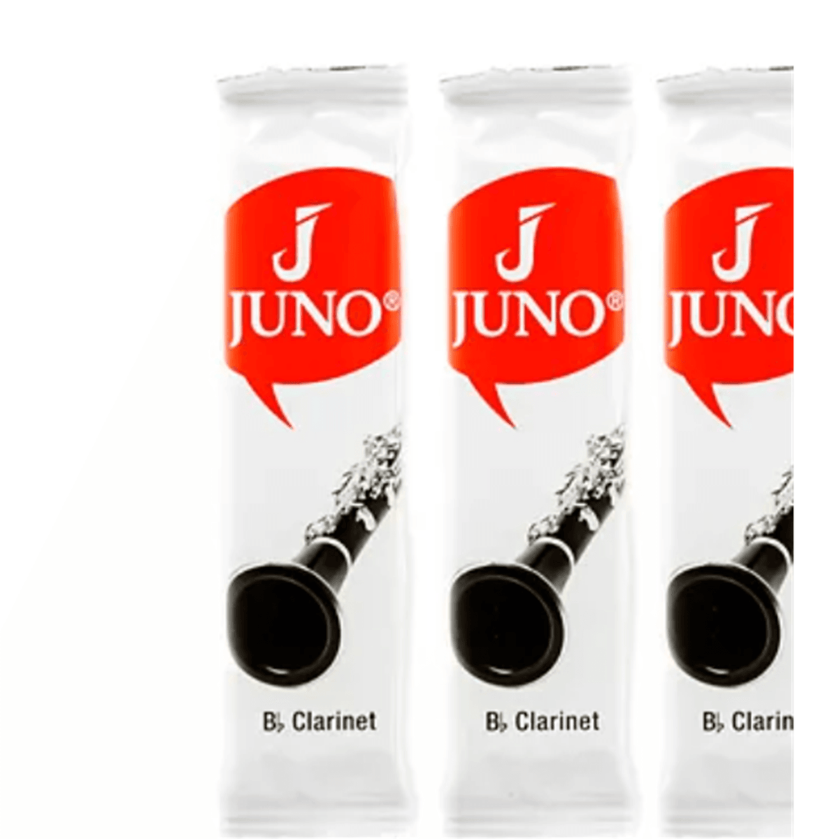 JUNO JCR01253 #2.5 Bb Clarinet Reeds, Card Of 3 - Ray's Midbell Music