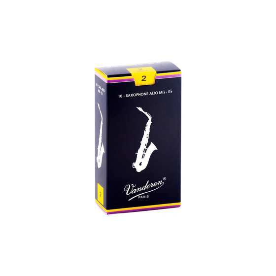 VANDOREN SR212 #2 Alto Sax Reeds, Box of 10