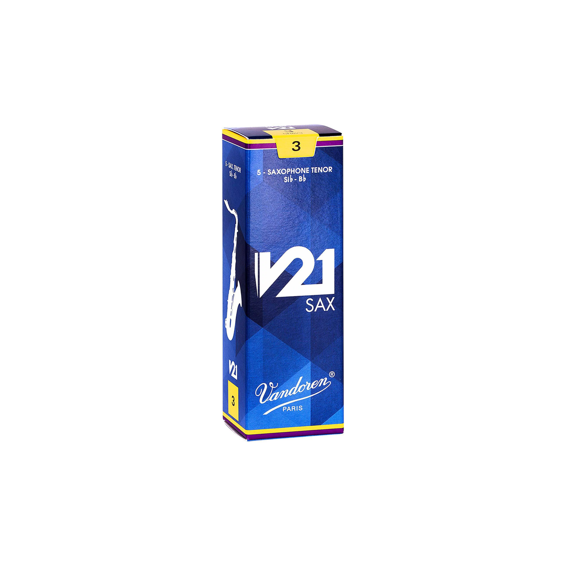 VANDOREN V21 SR823 #3 Tenor Sax Reeds, Box of 10