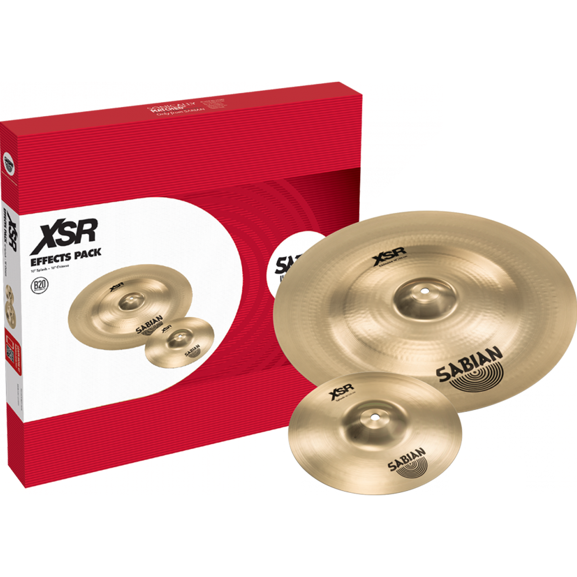 SABIAN XSR5005EB XSR Effects Cymbal Pack