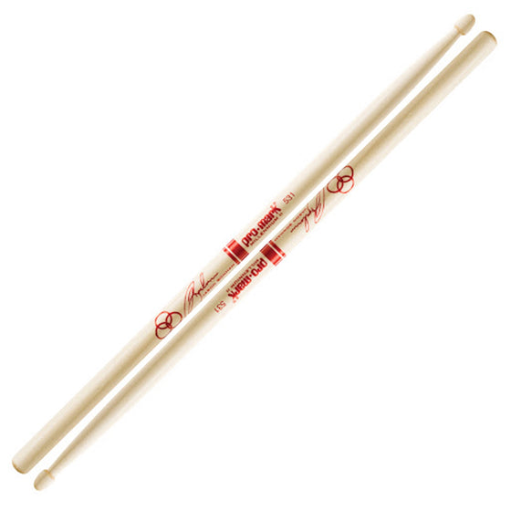 PRO MARK SD531W Jason Bonham Maple Drumsticks, Wood Tip