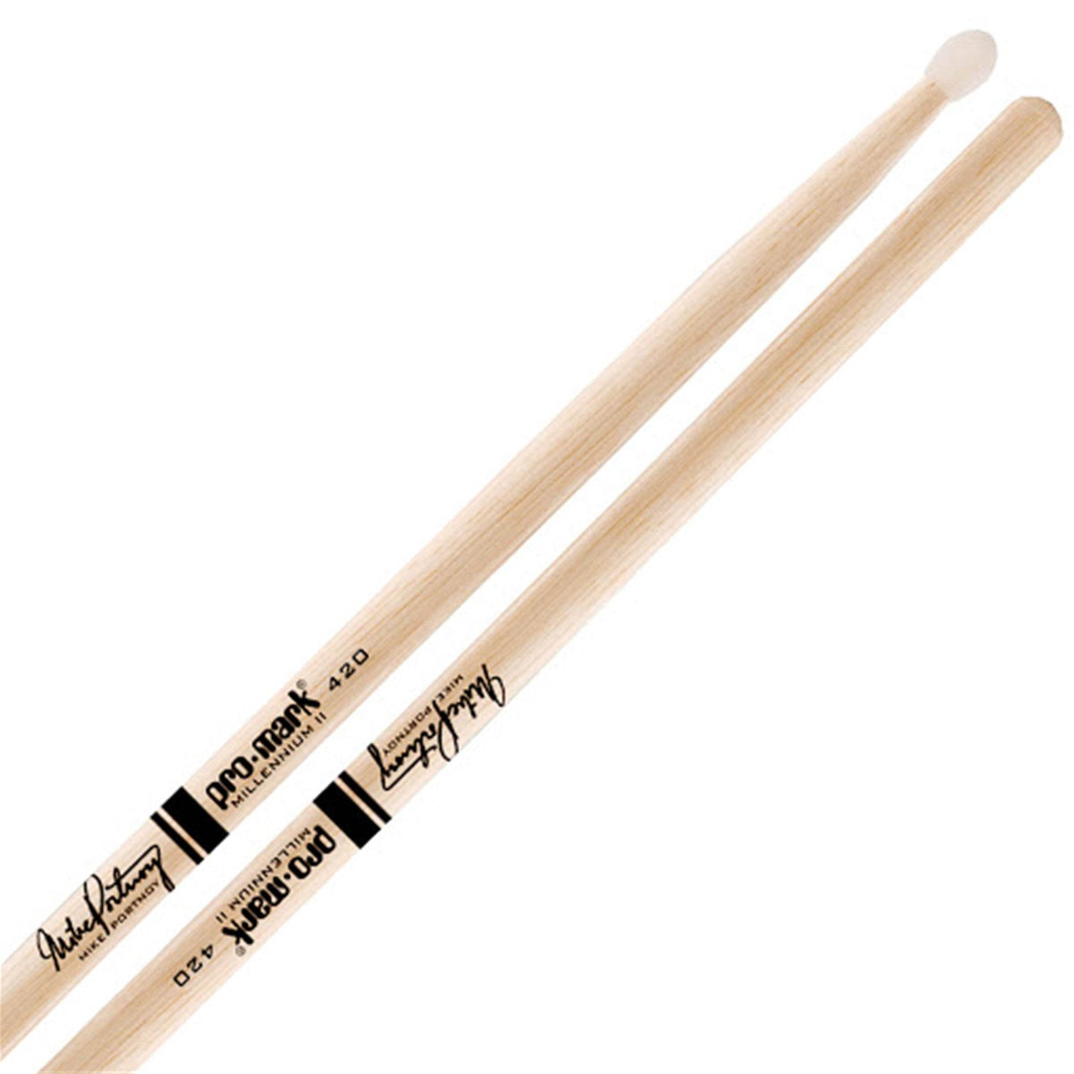 PRO MARK TX420N Mike Portnoy Nylon Tip Drumstick - Ray's Midbell Music