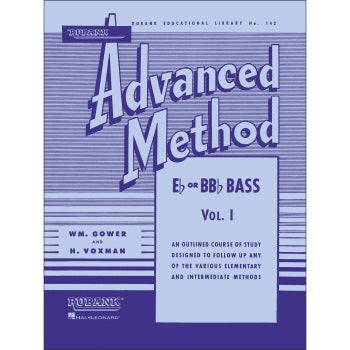 HAL LEONARD HL04470460 Rubank Advanced Method - Tuba Vol. 1