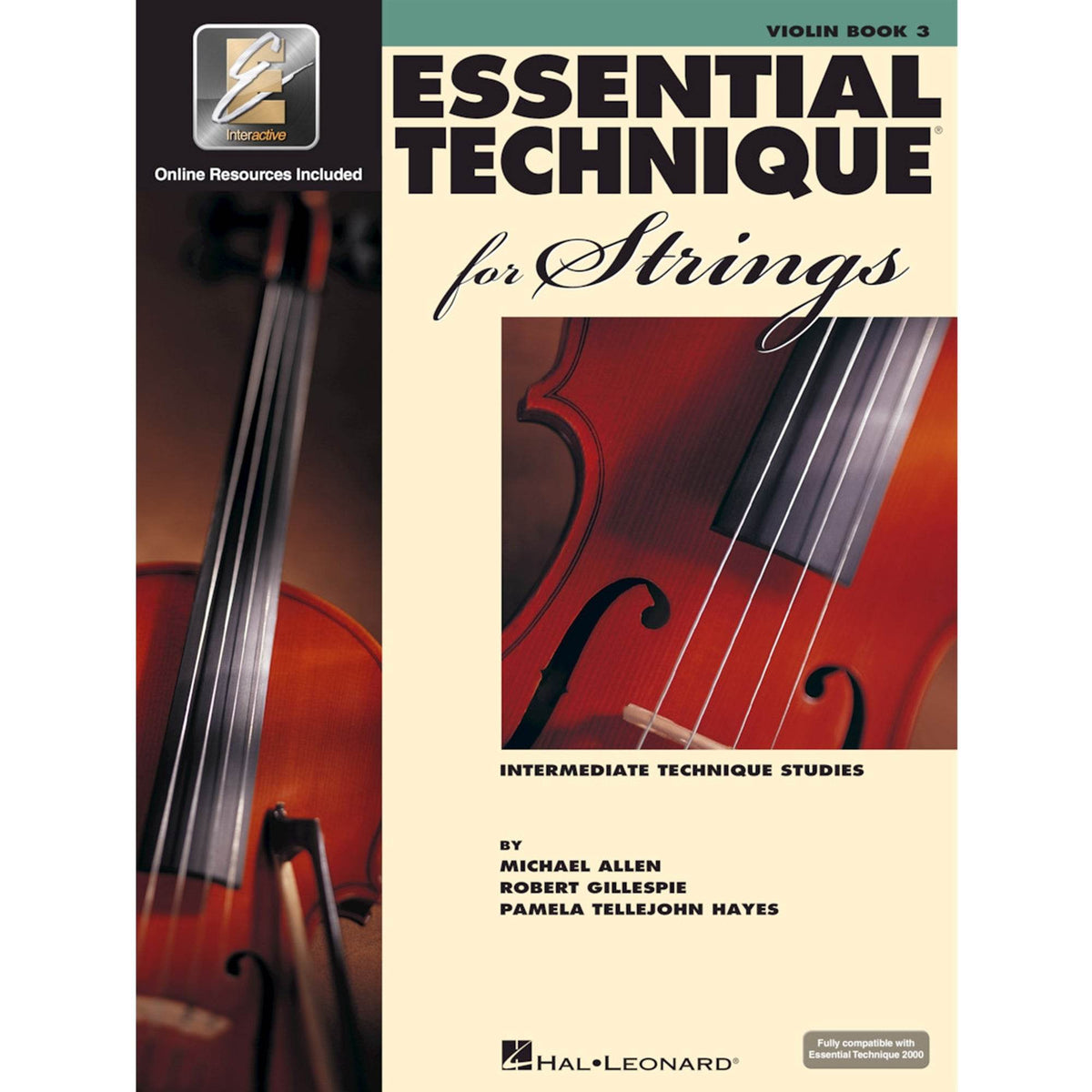 HAL LEONARD HL00868074 Essential Technique for Strings - Violin Book 3 - Ray's Midbell Music