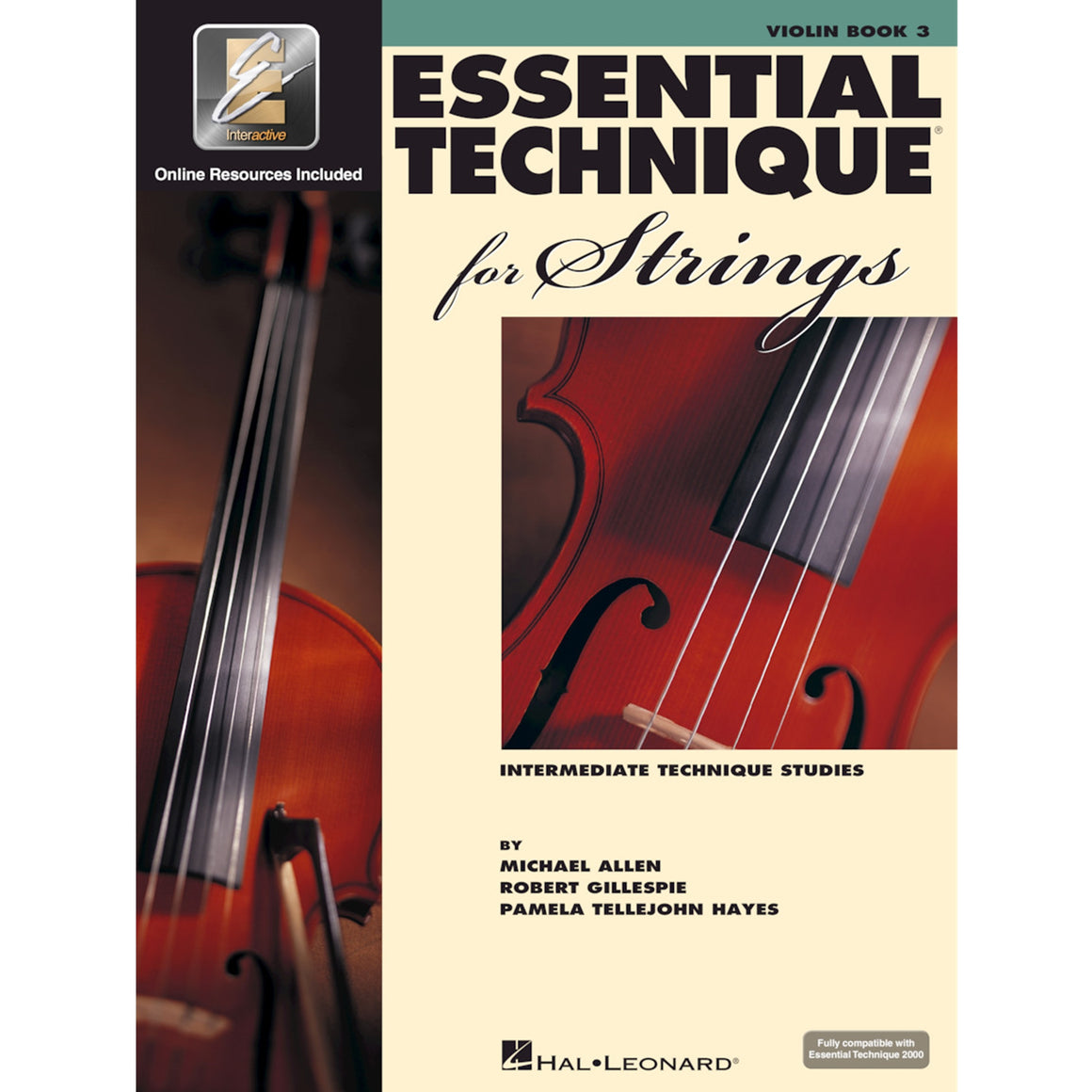 HAL LEONARD HL00868074 Essential Technique for Strings - Violin Book 3