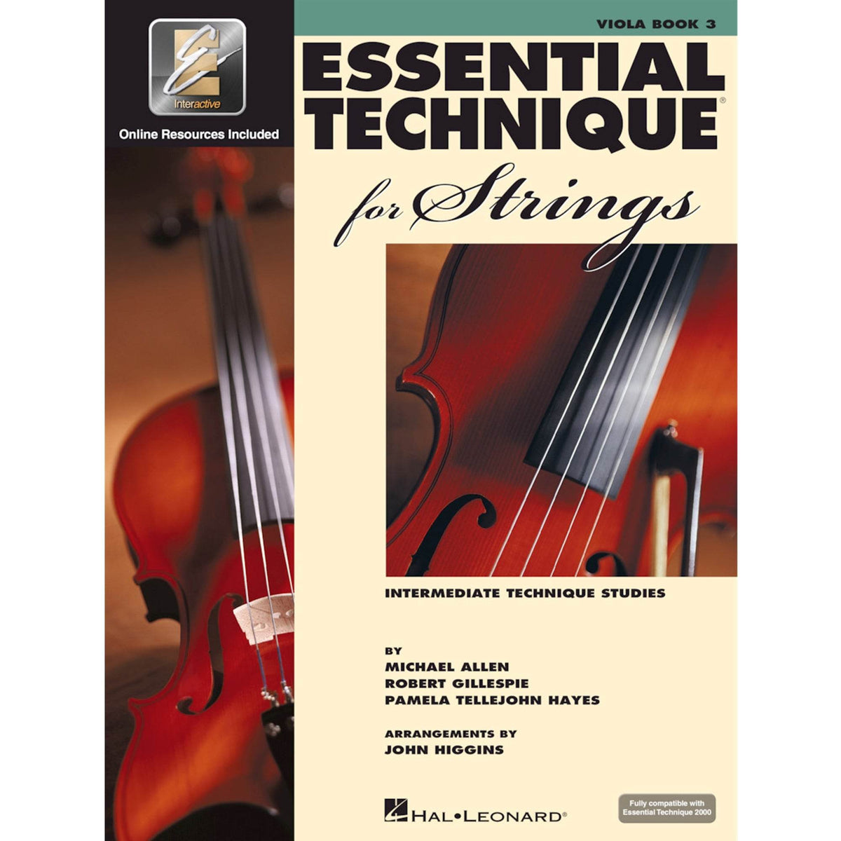 HAL LEONARD HL00868075 Essential Technique for Strings - Viola Book 3 - Ray's Midbell Music
