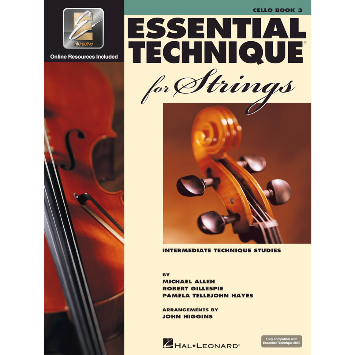 HAL LEONARD 868076 Essential Technique for Strings - Cello Book 3