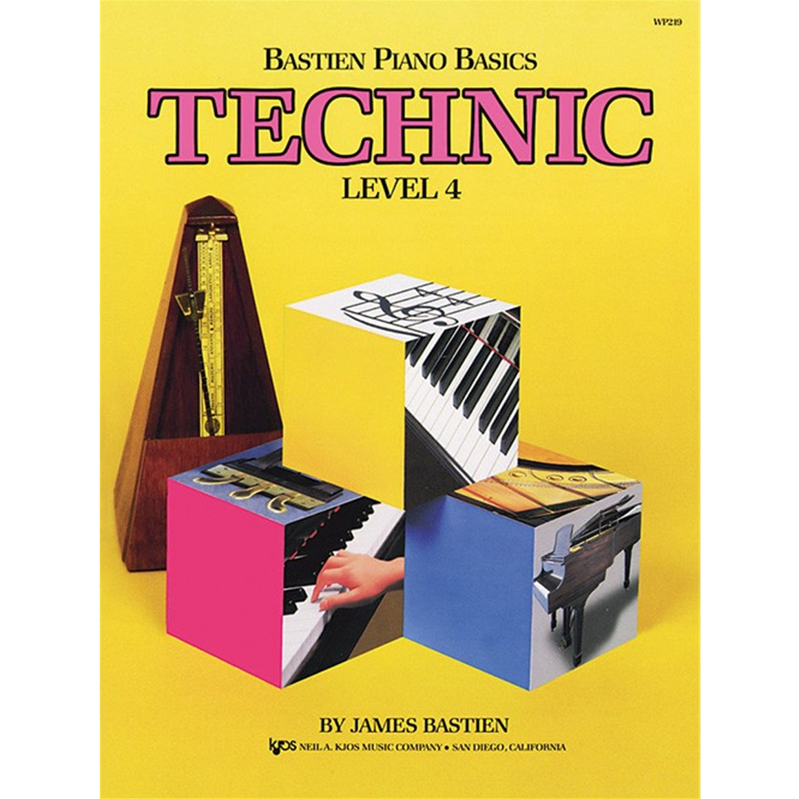 KJOS WP219 Bastien Piano Basics Technic Level 4