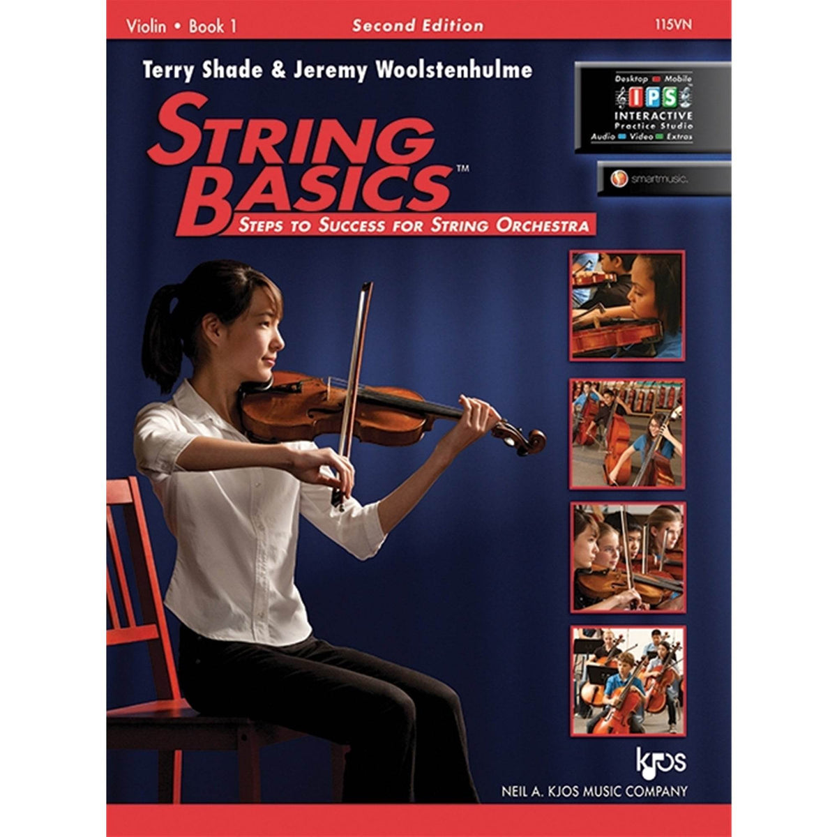 KJOS 115VN String Basics Violin Book 1 - Ray's Midbell Music