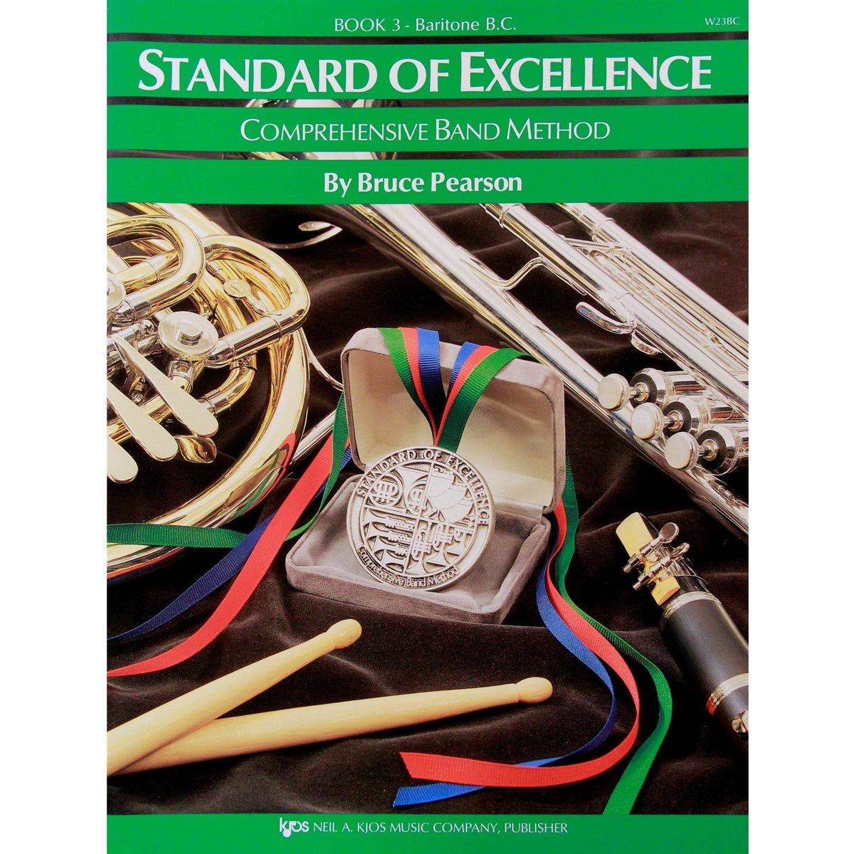 KJOS W23BC Standard of Excellence Book 3 Baritone BC - Ray's Midbell Music