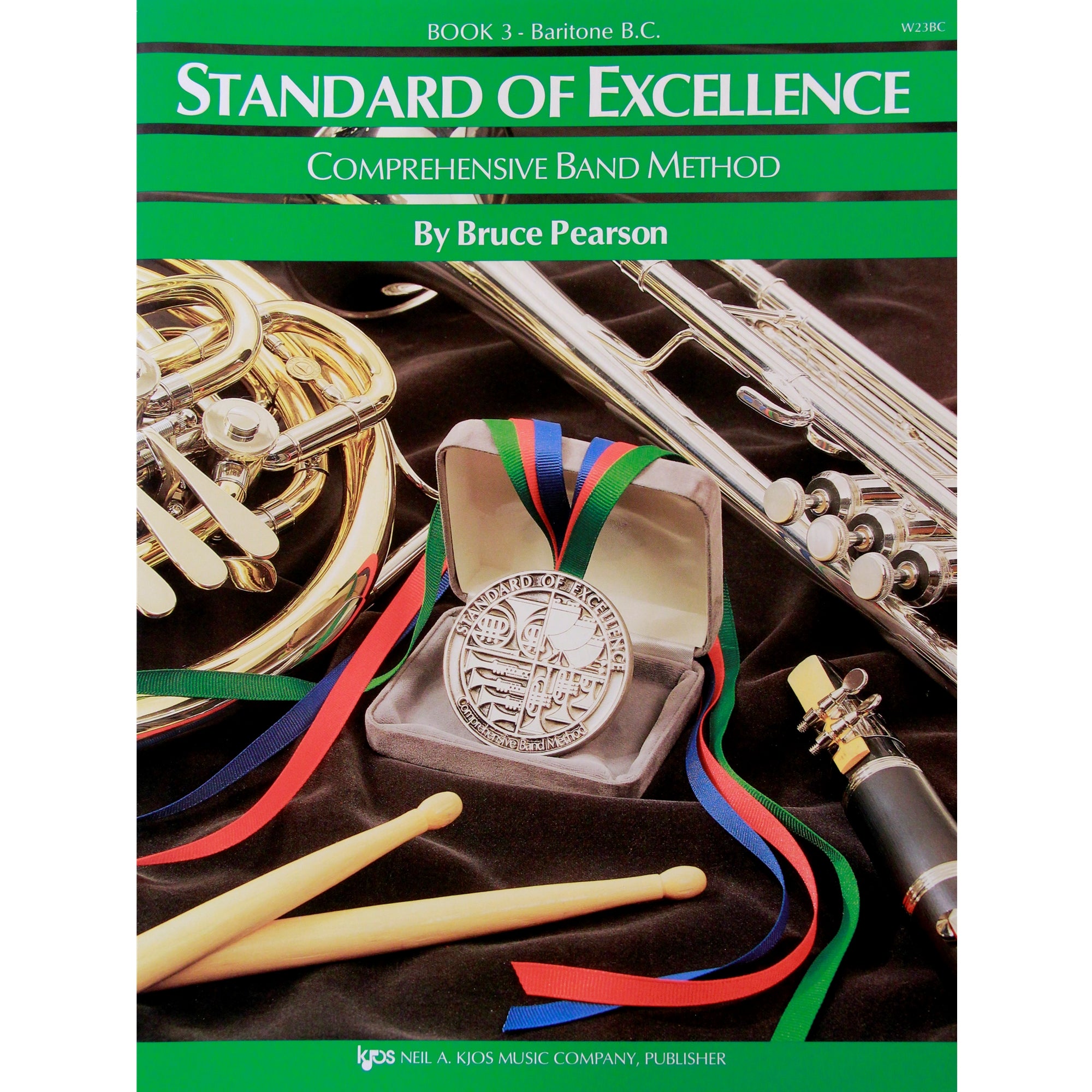 KJOS W23BC Standard of Excellence Book 3 Baritone BC