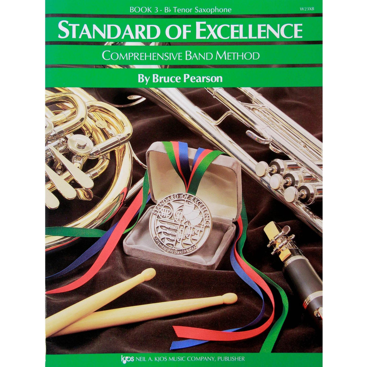 KJOS W23XB Standard of Excellence Book 3 Tenor Sax - Ray's Midbell Music