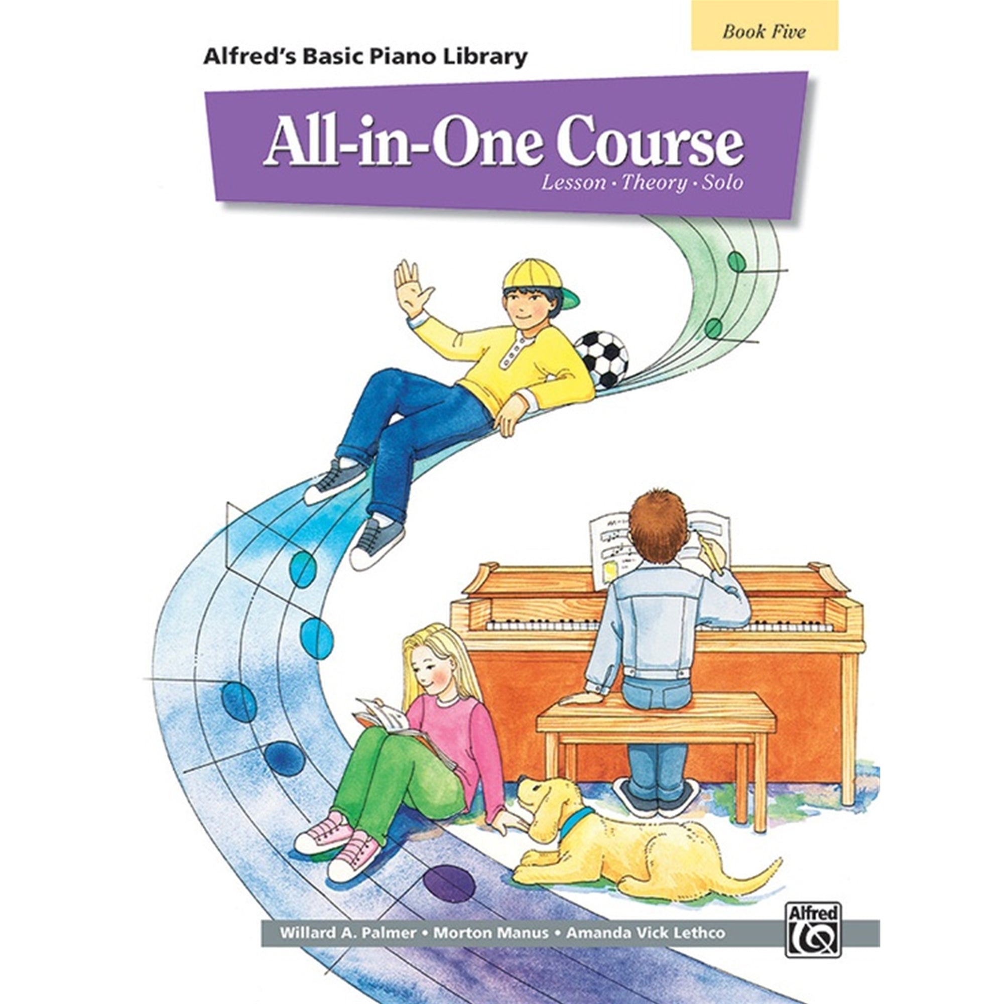 ALFRED 14513 Alfred's Basic All-In-One Piano Course Book 5