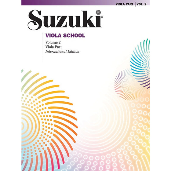 ALFRED 000242S Suzuki School Viola Part, Volume 2 [Viola]