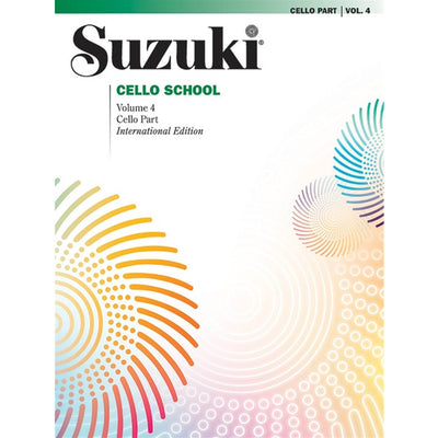 ALFRED 000266S Suzuki Cello School Cello Part, Volume 4 (Revised) - Ray's Midbell Music