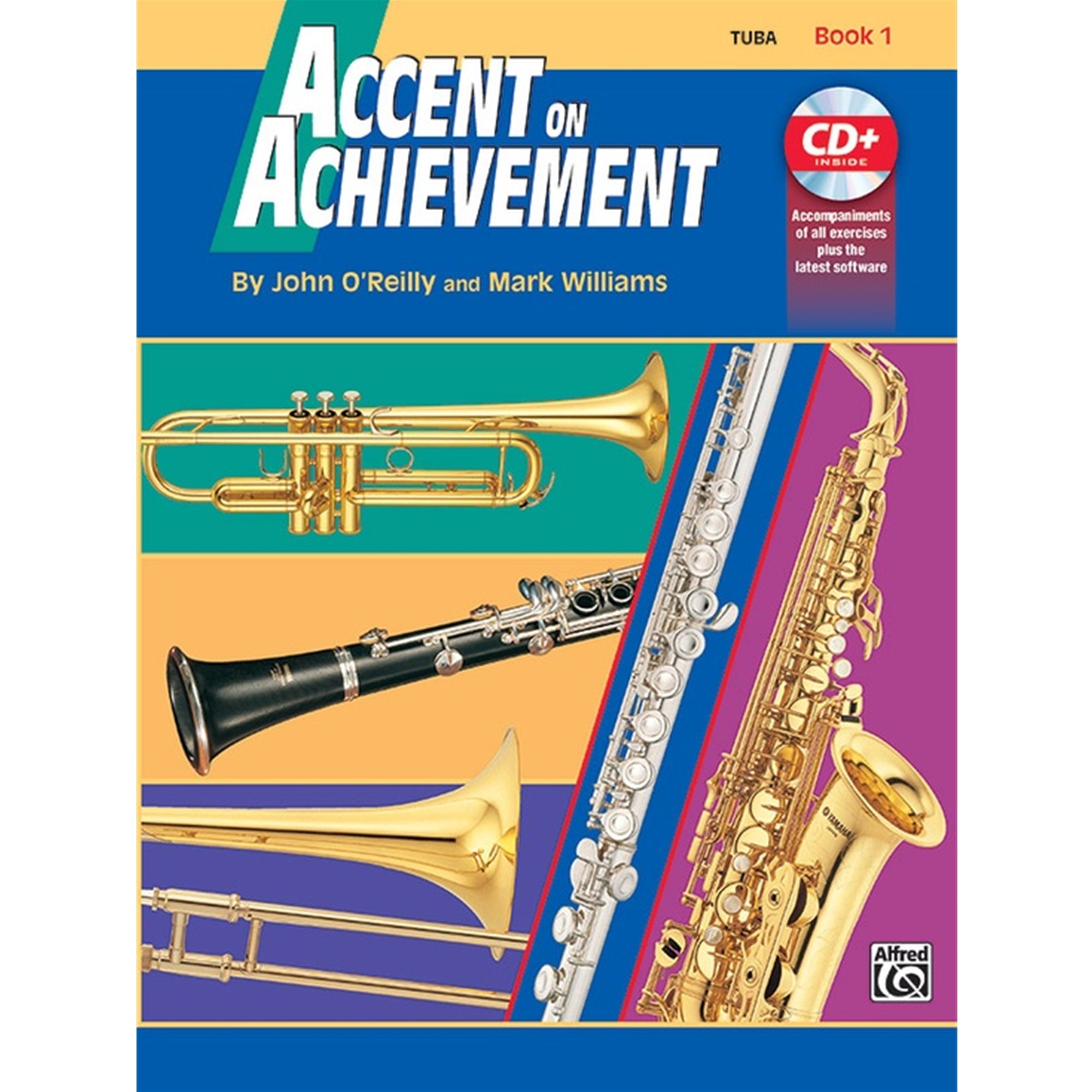 ALFRED 17095 Accent on Achievement Book 1 Tuba