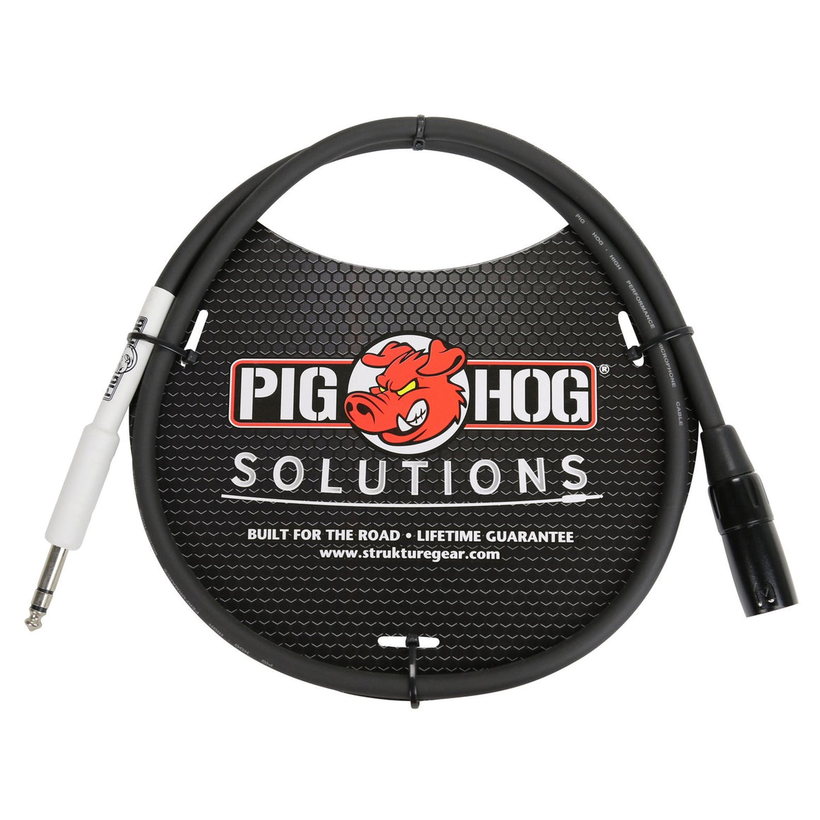 Pig Hog PX4T3 XLR(m) to 1/4" TRS - 3' Adapter Cable