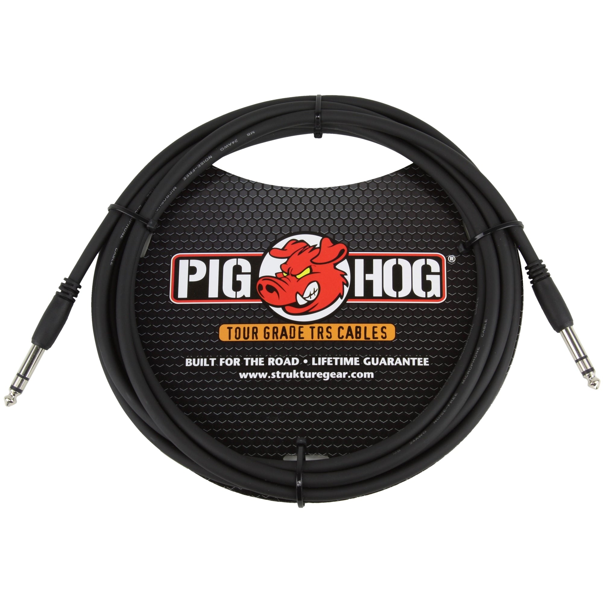 Pig Hog PTRS15 15' 1/4" TRS Cable