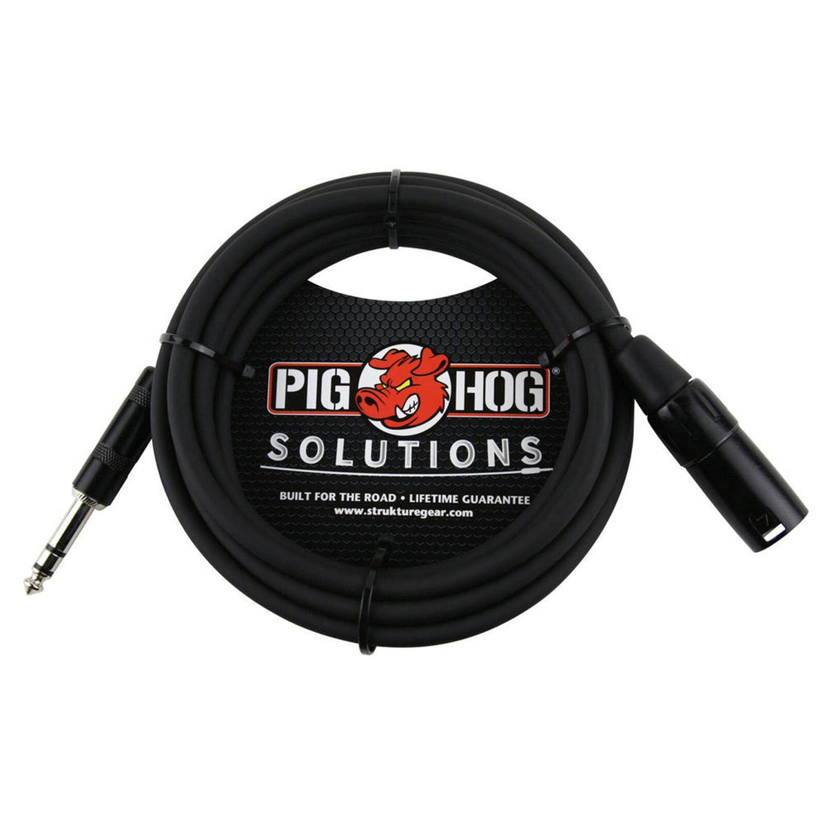 Pig Hog PXTMXM2 10' TRS(m)-XLR(m) Balanced Cable - Ray's Midbell Music