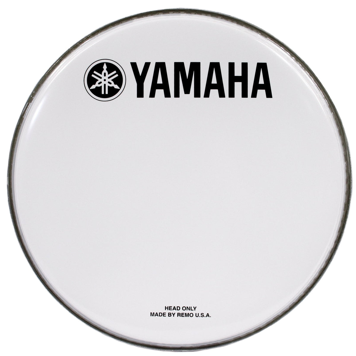 YAMAHA DHBR1214 14" Smooth White Bass Head w/ Logo - Ray's Midbell Music