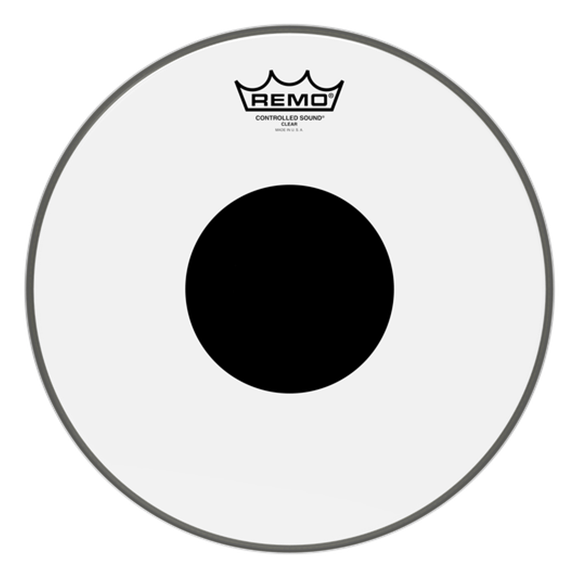 REMO CS031000 10" Controlled Sound Clear Drum Head (Black Dot)