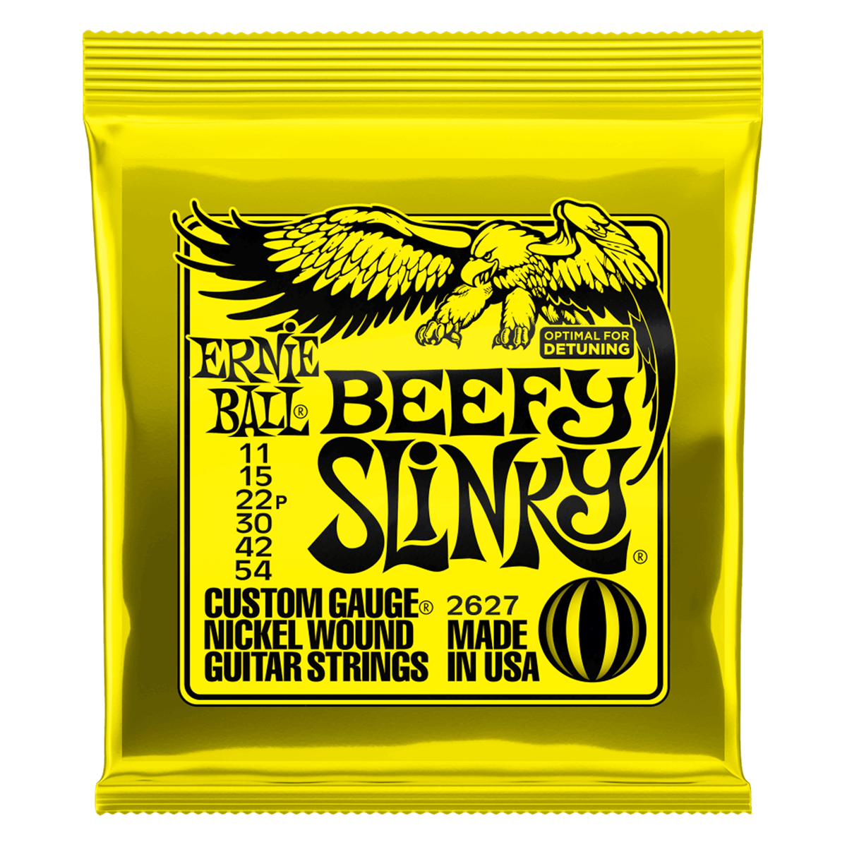 ERNIE BALL 2627 Nickel Beefy Slinky Drop Tuning Strings - Ray's Midbell Music