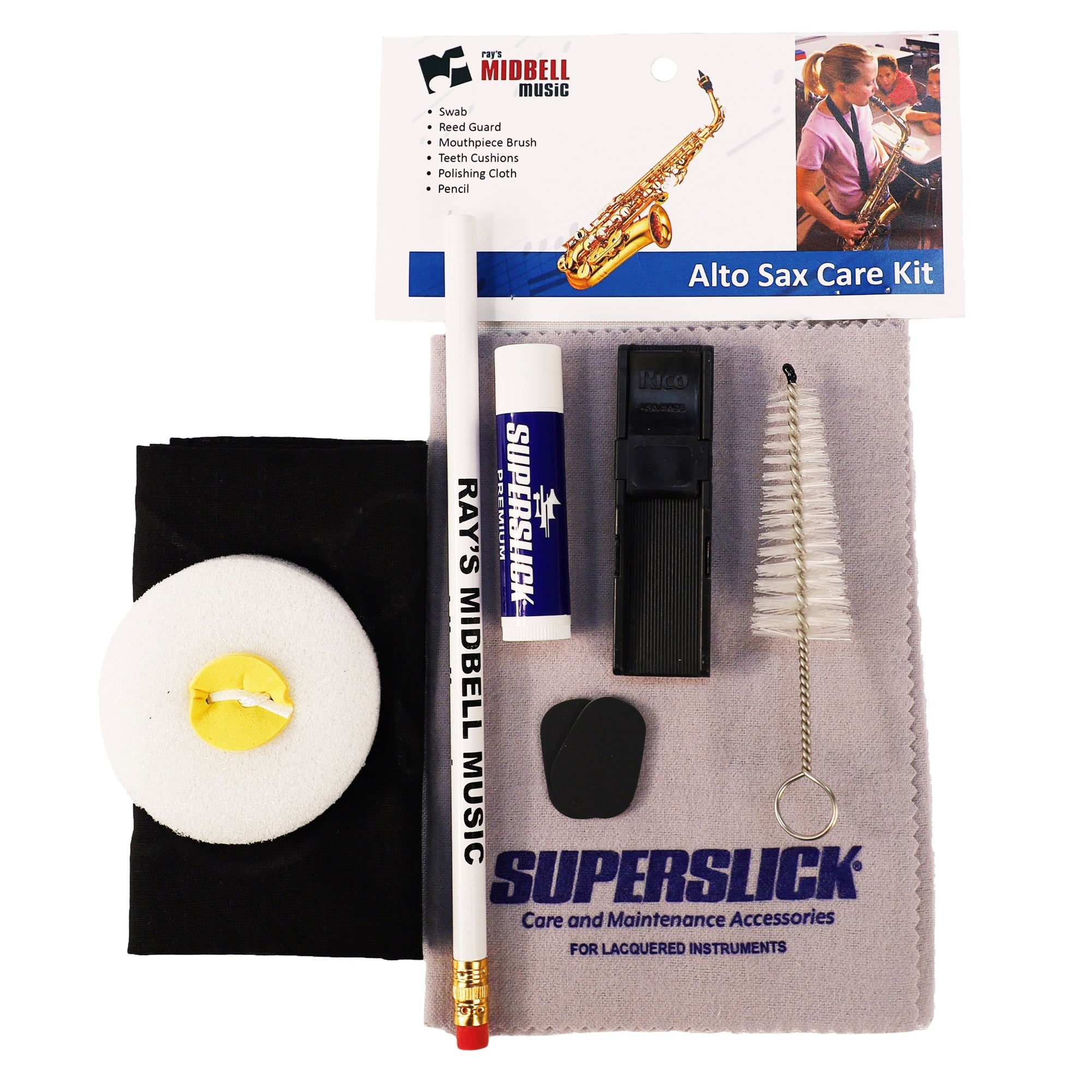 MIDBELL IASCK Alto Saxophone Care Kit