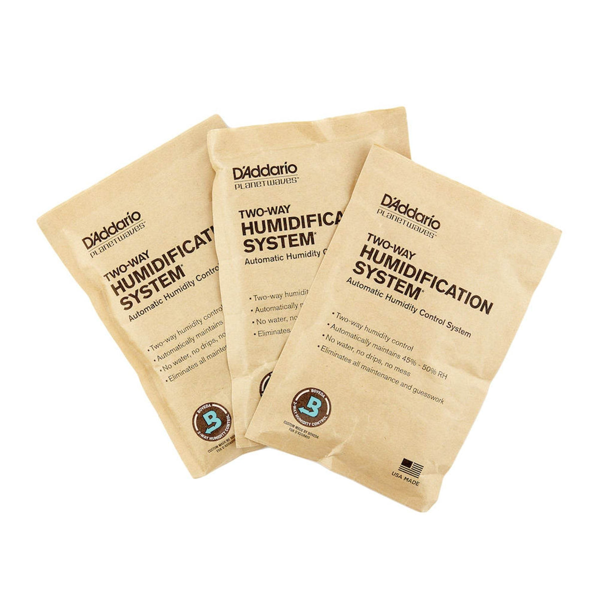 PLANET WAVES PWHPRP03 Two-Way Humidification System Replacement Packets - Ray's Midbell Music
