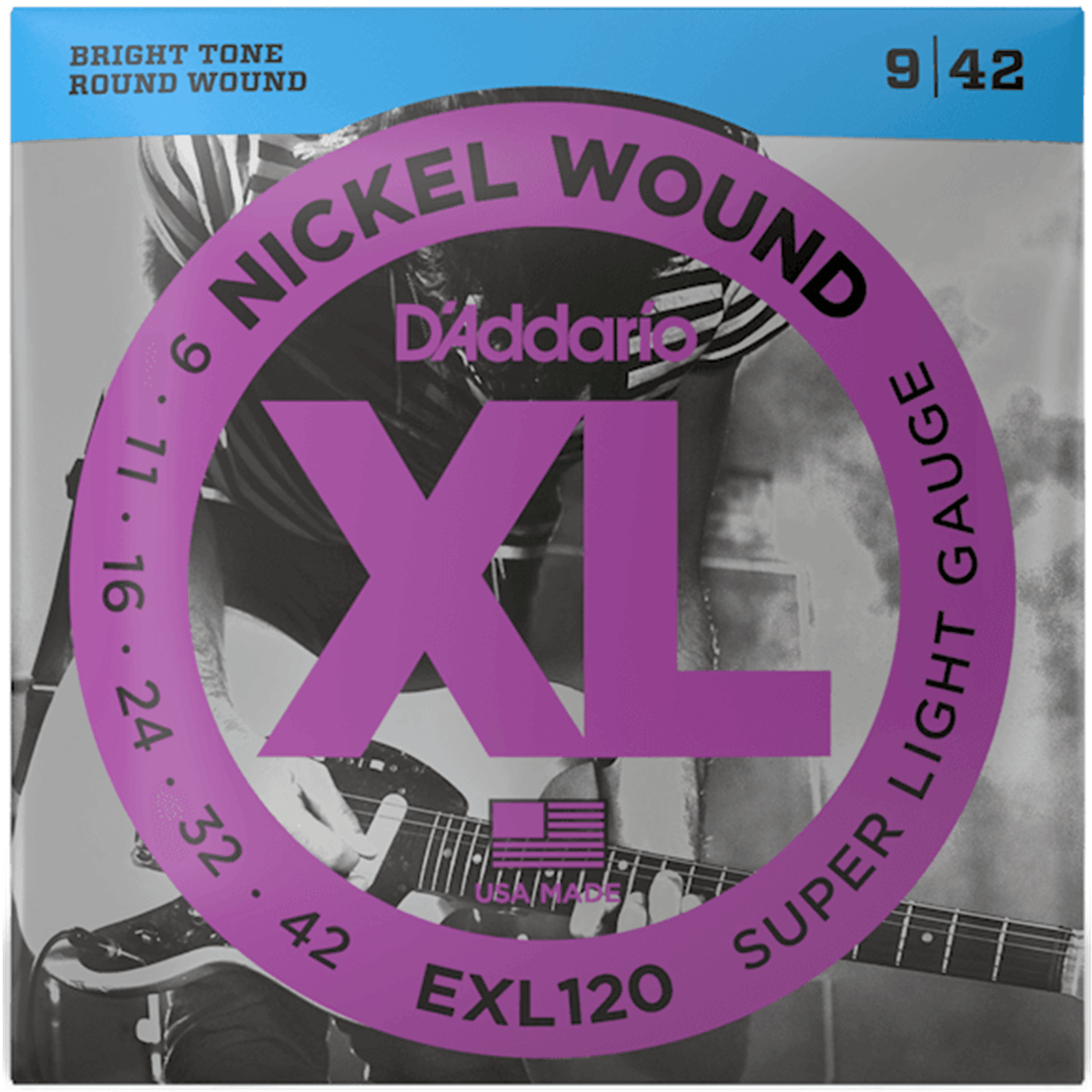 D'ADDARIO EXL120 XL Super Light Electric Guitar Strings - Ray's Midbell Music