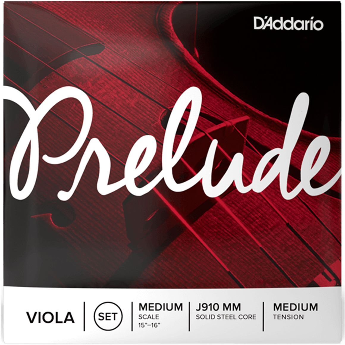 D'ADDARIO J911MM Prelude Viola A String, Medium Scale, Medium Tension