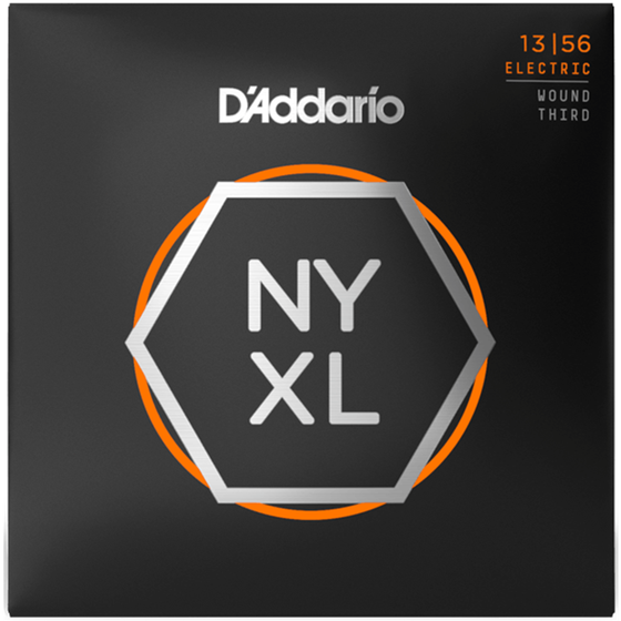 D'ADDARIO NYXL1356W NYXL Medium Electric Guitar Strings Wound 3rd 13-56