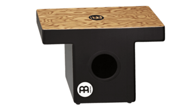 MEINL PERCUSSN TOPCAJ1MB Slap-Top Cajon, Makah Burl Frontplate - Ray's Midbell Music