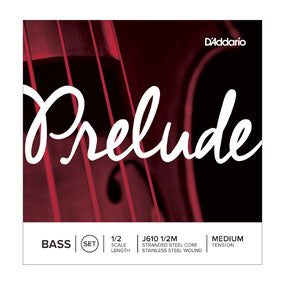 D'ADDARIO J61012M 1/2 Prelude Bass String Set
