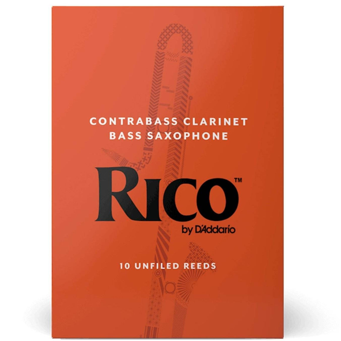 RICO RFA1030 #3 Contra Alto/Bass Clarinet Reeds, Box of 10 - Ray's Midbell Music