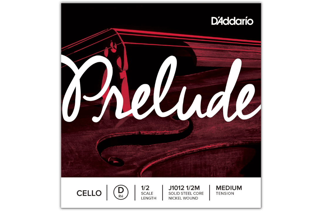D'ADDARIO J101212M 1/2 Prelude Cello D string - Ray's Midbell Music