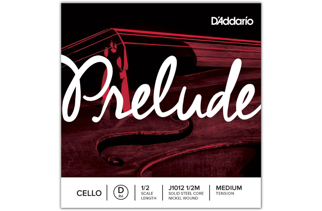D'ADDARIO J101212M 1/2 Prelude Cello D string