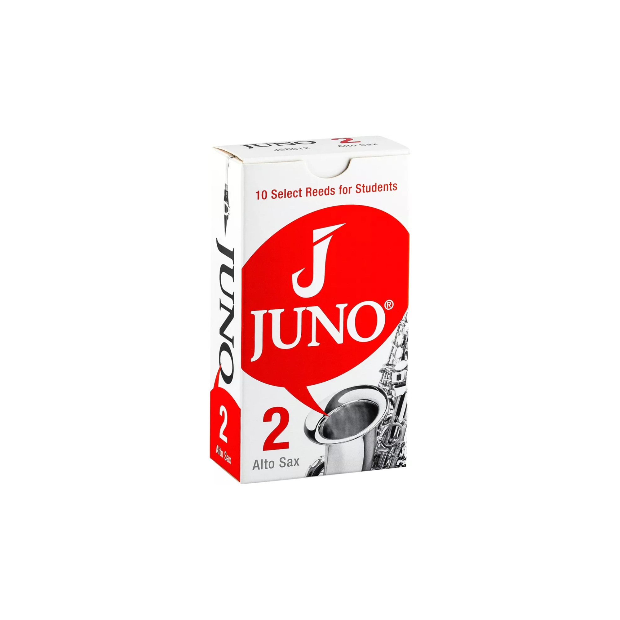 JUNO JSR612 #2 Eb Alto Sax Reeds, Box Of 10