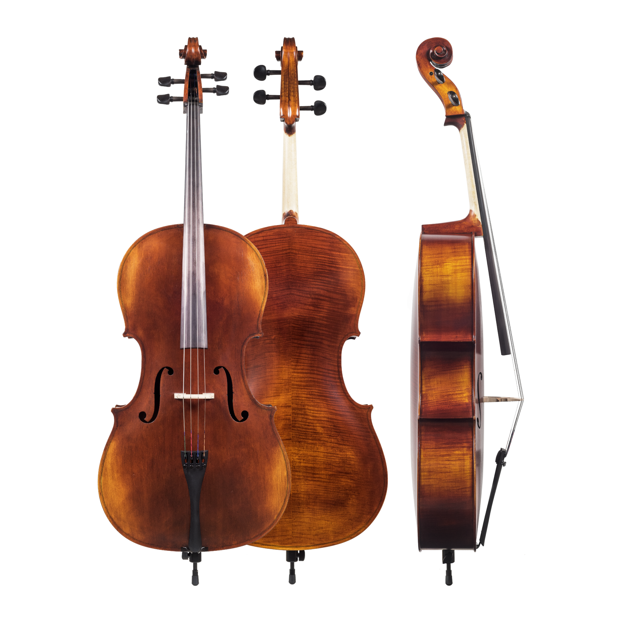 WolfgangGunther VC12544 4/4 Hybrid Cello Outfit w/ Bag & Bow