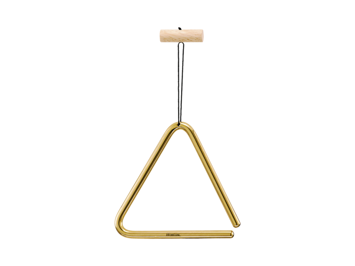 MEINL PERCUSSN TRI15B 6" Brass Triangle w/ Beater