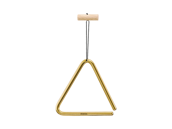 MEINL PERCUSSN TRI15B 6" Brass Triangle w/ Beater