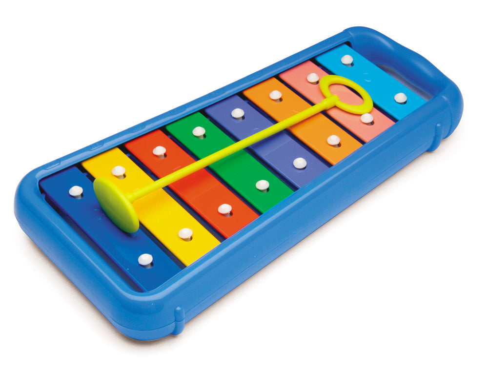 HOHNER KIDS HMX3008B Toddler Glockenspiel w/ bag and safe toddler mallet