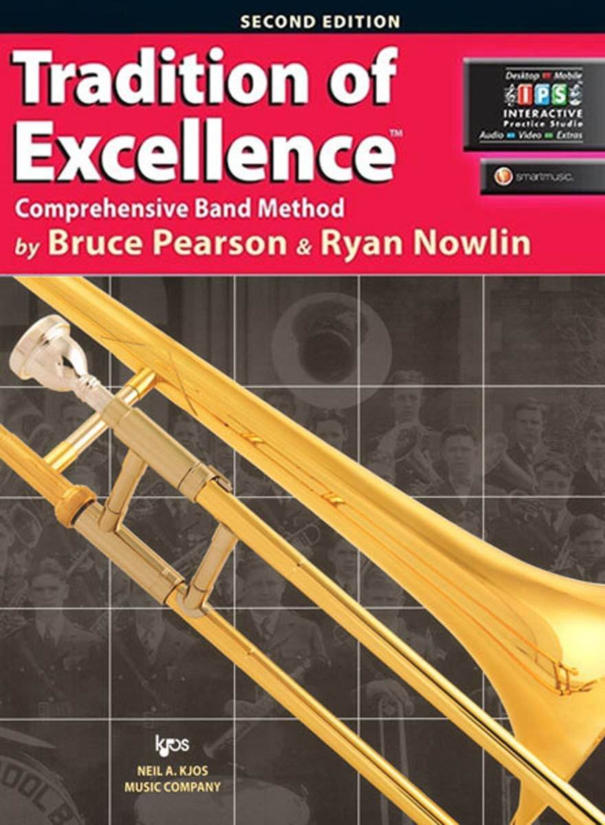 KJOS W61TB Tradition of Excellence Trombone Book 1 - Ray's Midbell Music