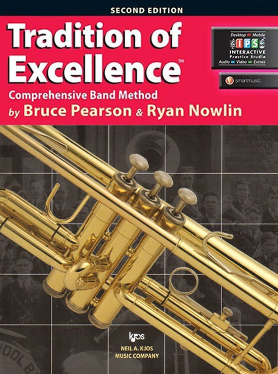 KJOS W61TP Tradition of Excellence Trumpet Book 1 - Ray's Midbell Music
